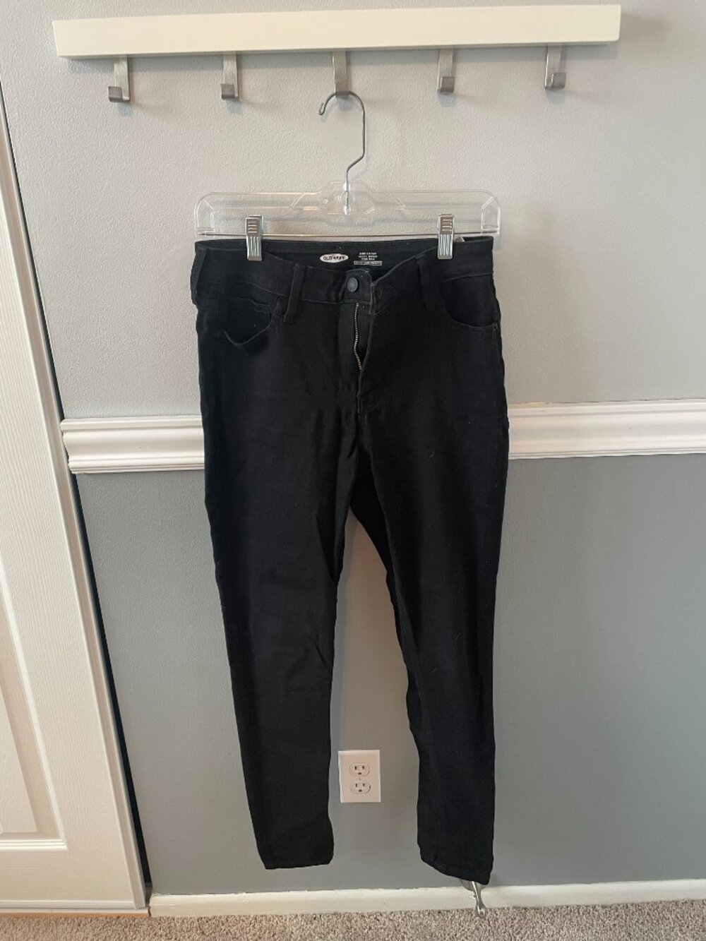 High Waisted Rockstar Super-Skinny Jeans